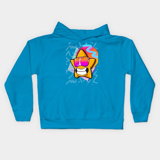 Tubular dude! Kids Hoodie by freakykissdesigns